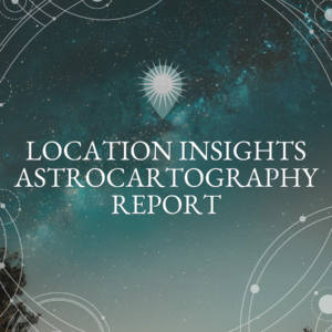 Astrocartography Location Based Chart Reading