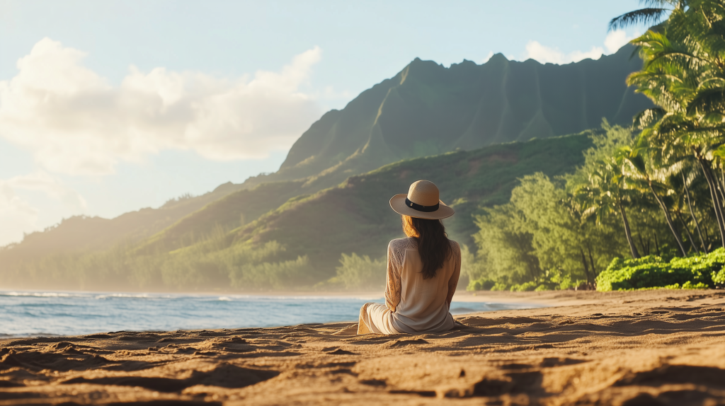 Solo Female Traveler Beach