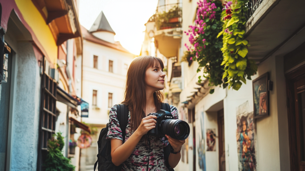 Venus Line Astrocartography Solo Female Traveler Photographer